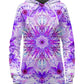 Canndala Purple Hoodie Dress and Leggings Combo, Yantrart Design, | iEDM