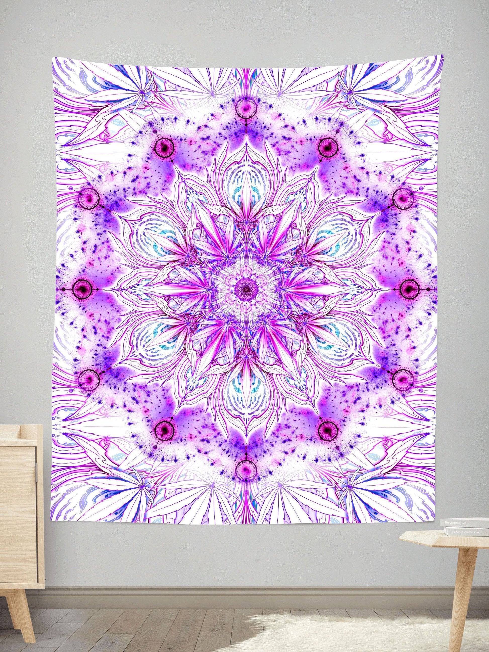 Canndala Purple Tapestry, Yantrart Design, | iEDM