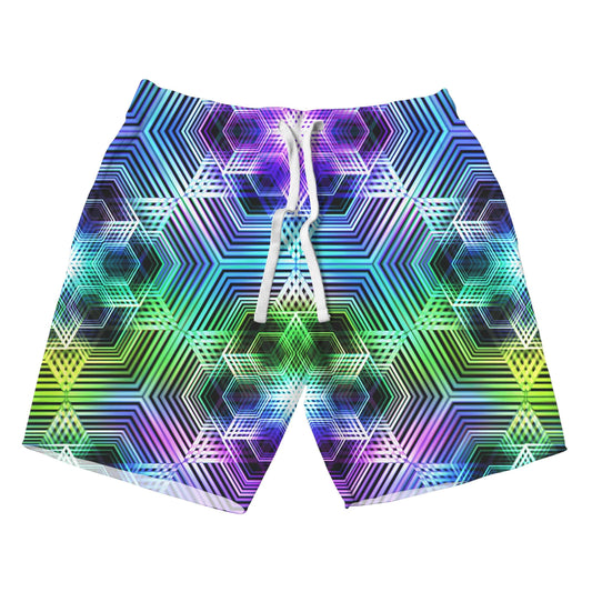 Chakra Flow Cloud Shorts, Yantrart Design, | iEDM