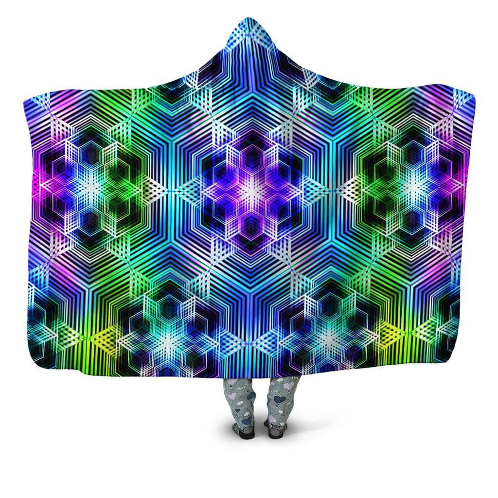 Chakra Flow Hooded Blanket, Yantrart Design, | iEDM