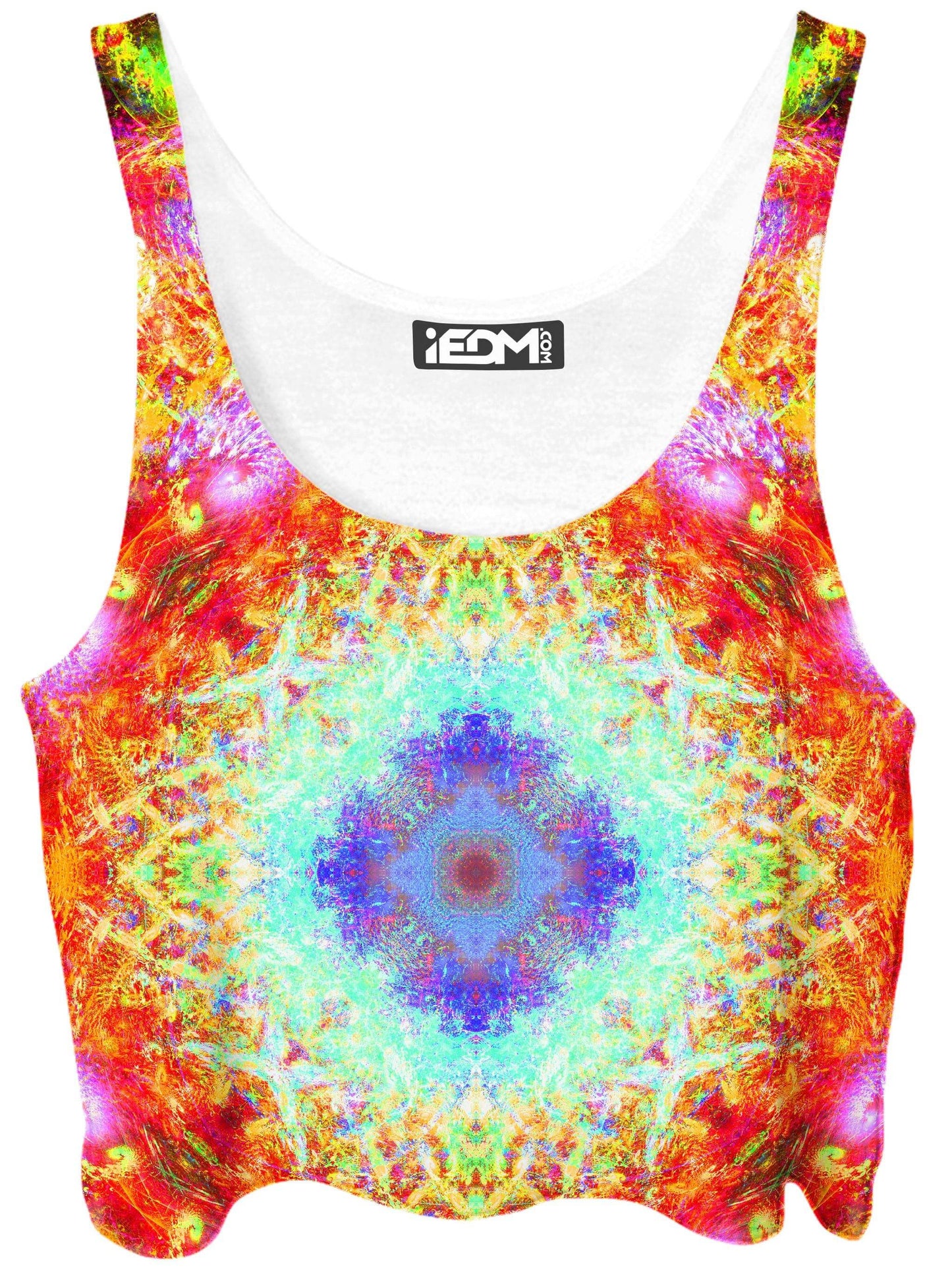 Cosmic Universe Crop Top, Yantrart Design, | iEDM