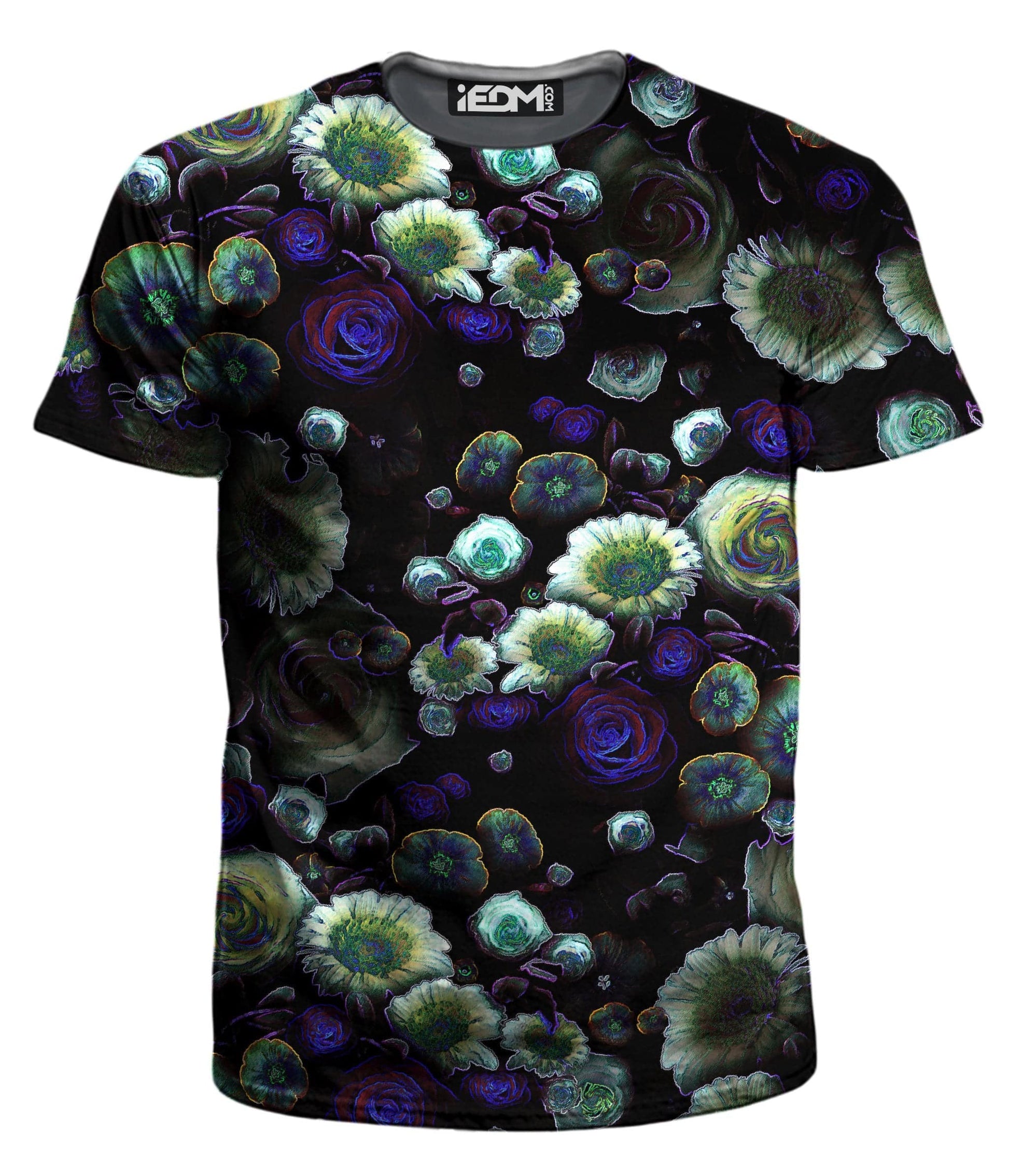 Dark Bloom T-Shirt and Shorts Combo, Yantrart Design, | iEDM