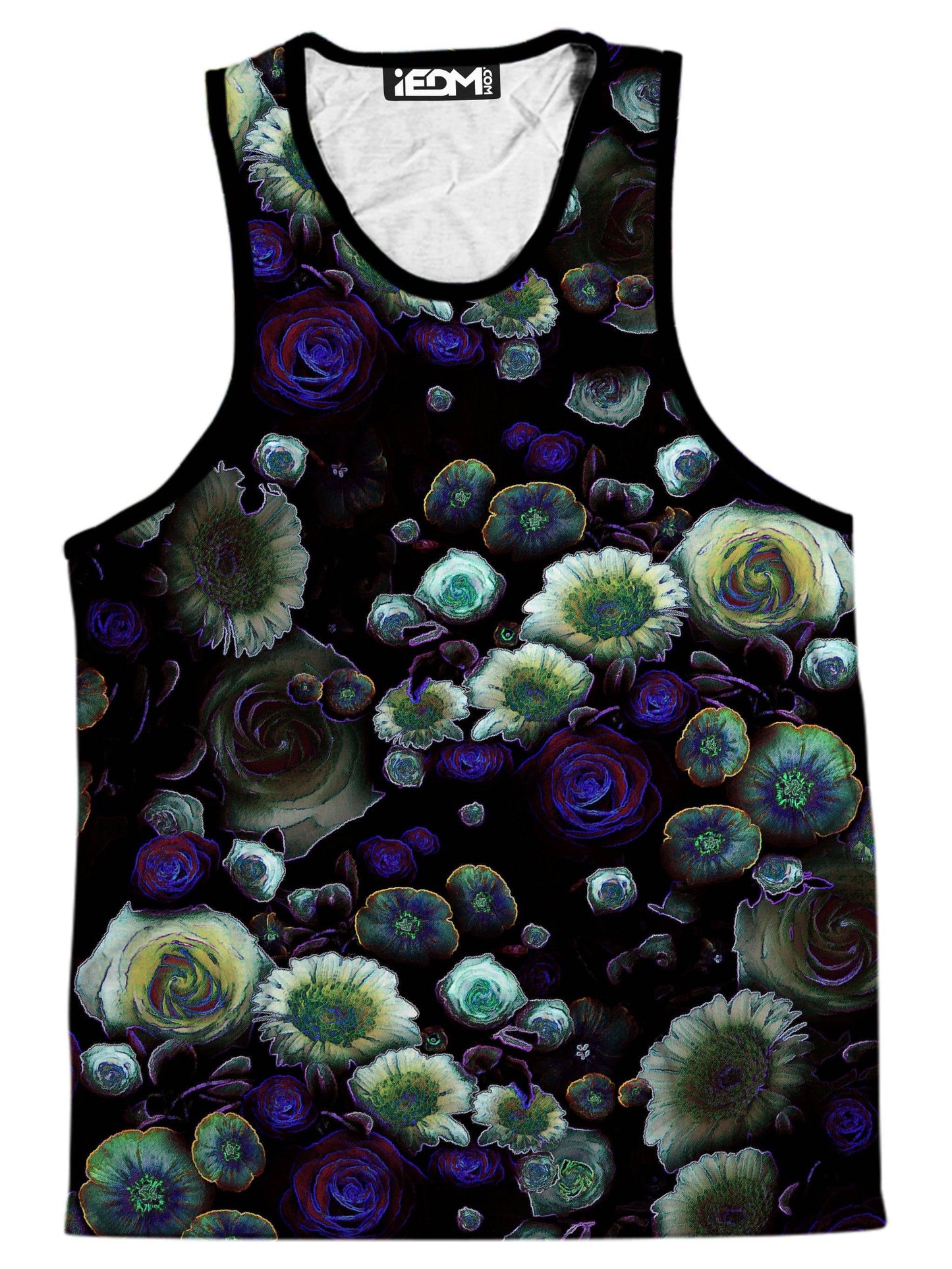 Dark Bloom Tank and Shorts Combo, Yantrart Design, | iEDM