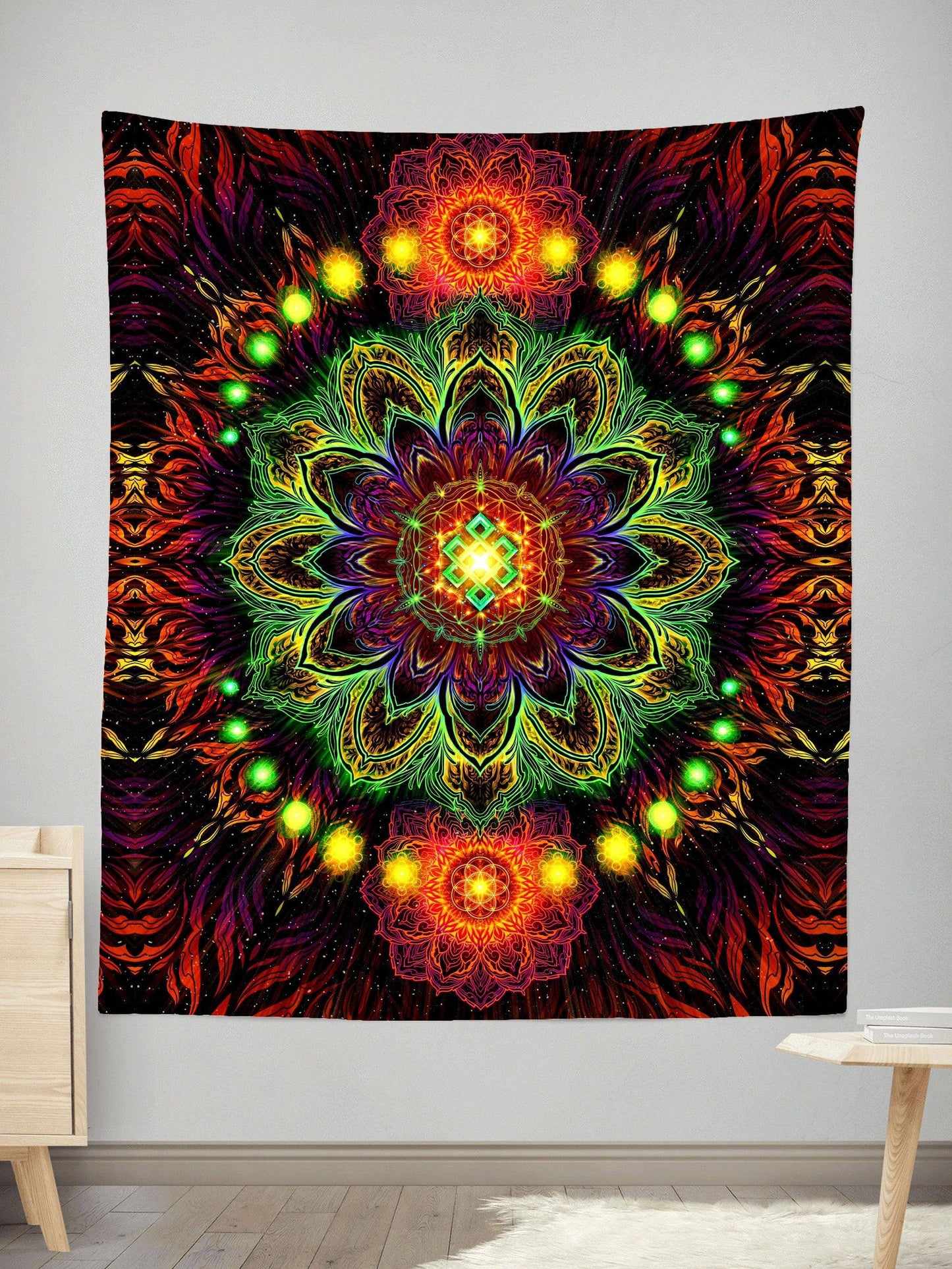 Endless Dimension Tapestry, Yantrart Design, | iEDM