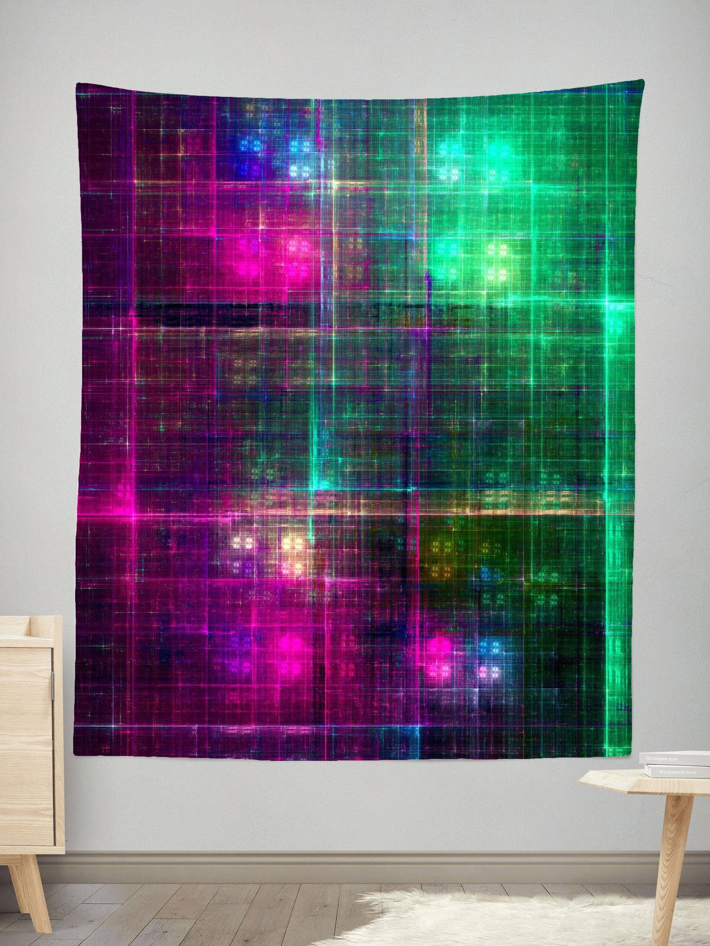 Fractal Matrix Tapestry, Yantrart Design, | iEDM