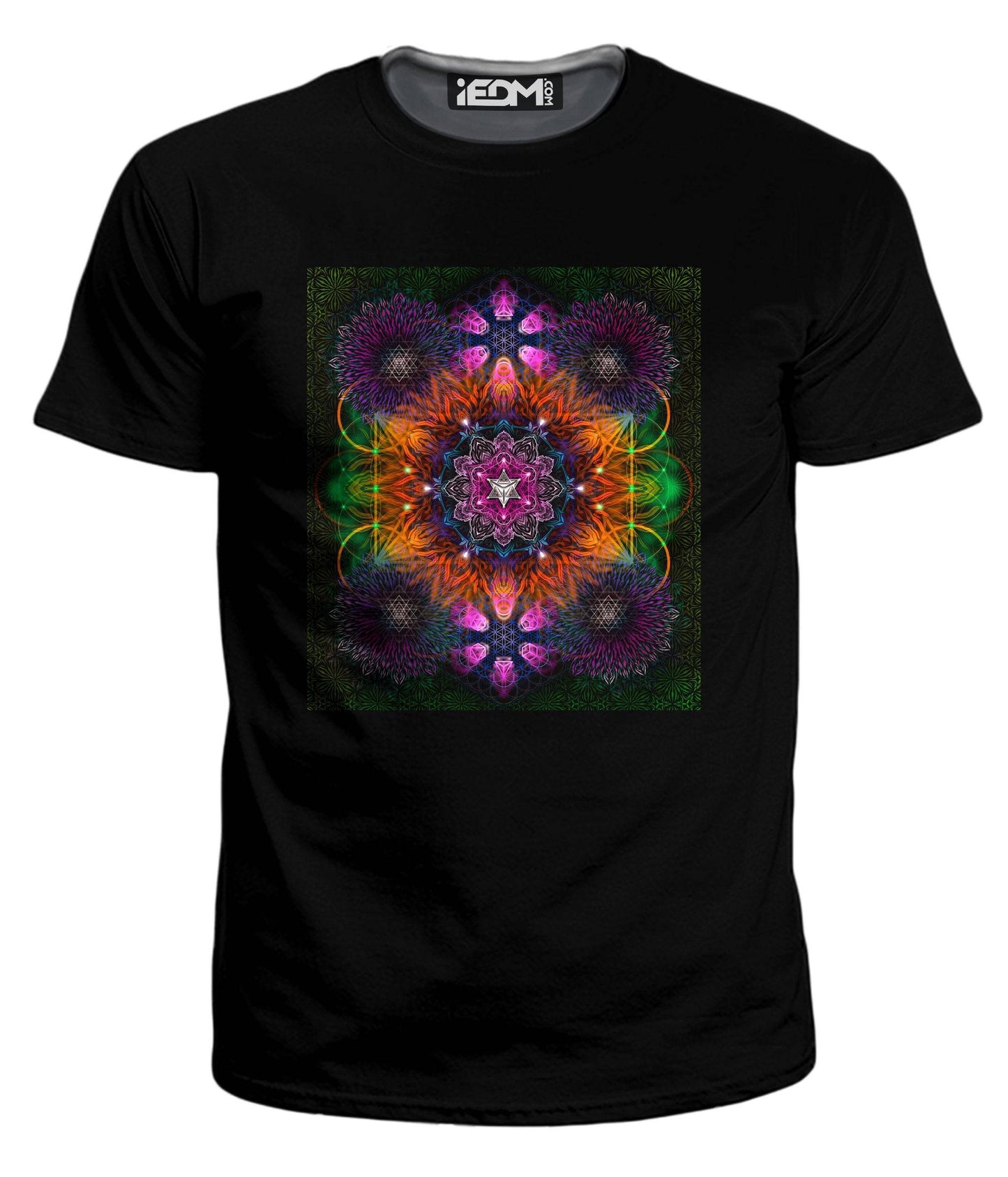 Geometric Vibes Men's Graphic T-Shirt, Yantrart Design, | iEDM
