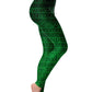 Green Glyphs Leggings, Yantrart Design, | iEDM