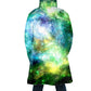 Green Psychedelic Nebula Cloak, Yantrart Design, | iEDM