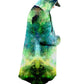 Green Psychedelic Nebula Cloak, Yantrart Design, | iEDM