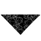 Icosahedron Madness Black Bandana, Yantrart Design, | iEDM