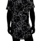 Icosahedron Madness Black Drop Cut Unisex T-Shirt, Yantrart Design, | iEDM
