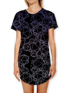 Yantrart Design - Icosahedron Madness Cold Drop Cut T-Shirt