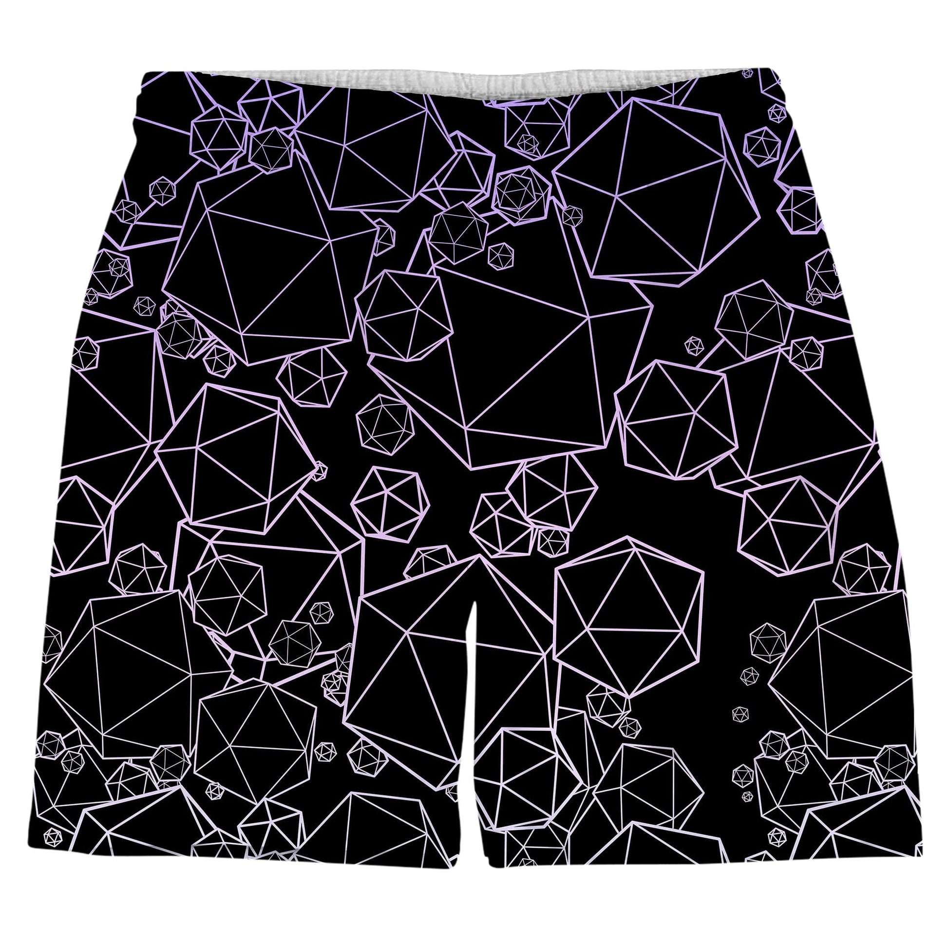 Icosahedron Madness Cold T-Shirt and Shorts Combo, Yantrart Design, | iEDM