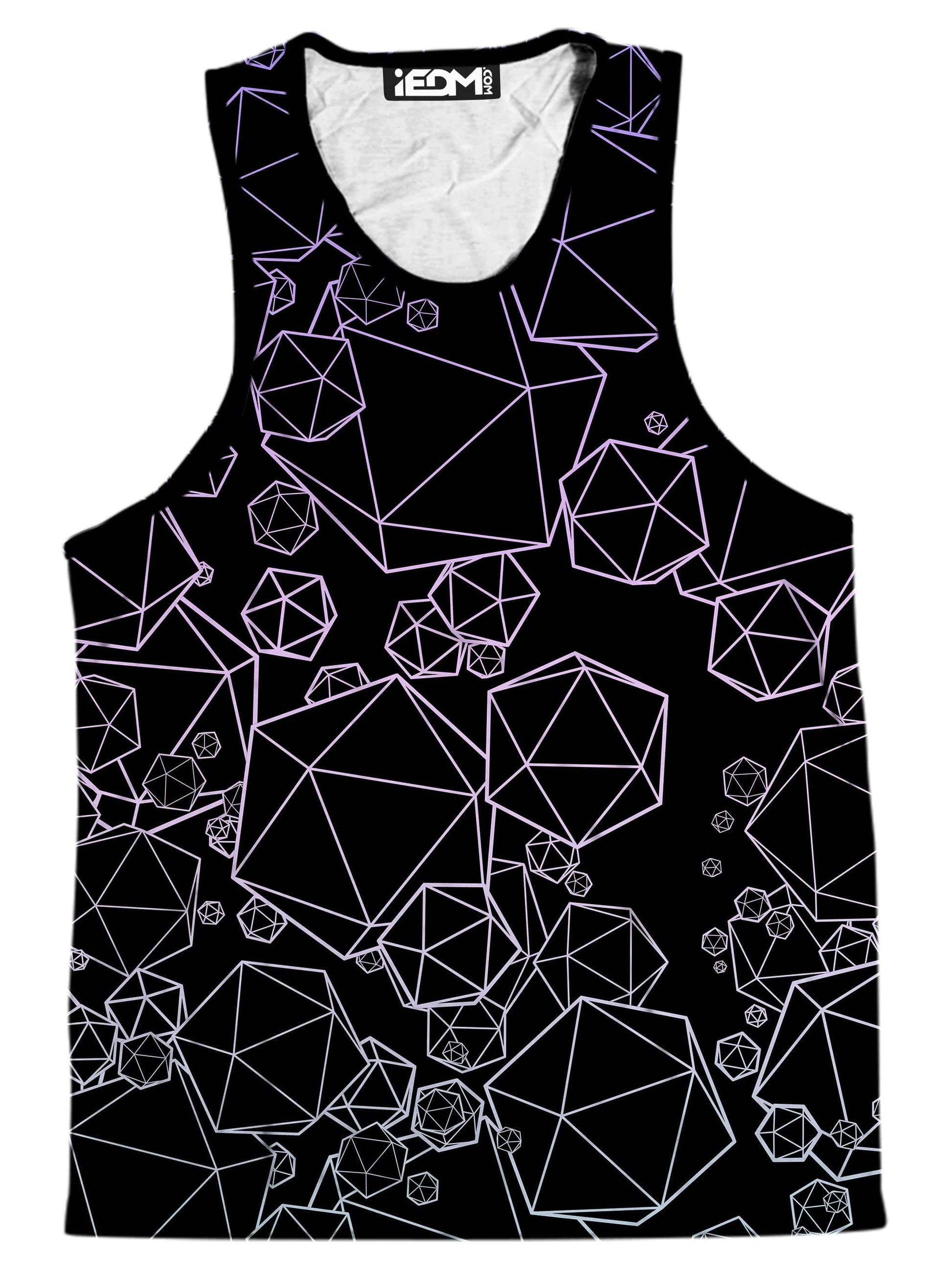 Icosahedron Madness Cold Tank and Shorts Combo, Yantrart Design, | iEDM