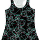 Icosahedron Madness Glitch Women's Tank, Yantrart Design, | iEDM