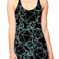 Icosahedron Madness Glitch Women's Tank and Leggings Combo, Yantrart Design, | iEDM