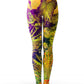 Junglist Rainbow Crop Hoodie and Leggings Combo, Yantrart Design, | iEDM