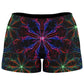 Man Trip High-Waisted Women's Shorts, Yantrart Design, | iEDM