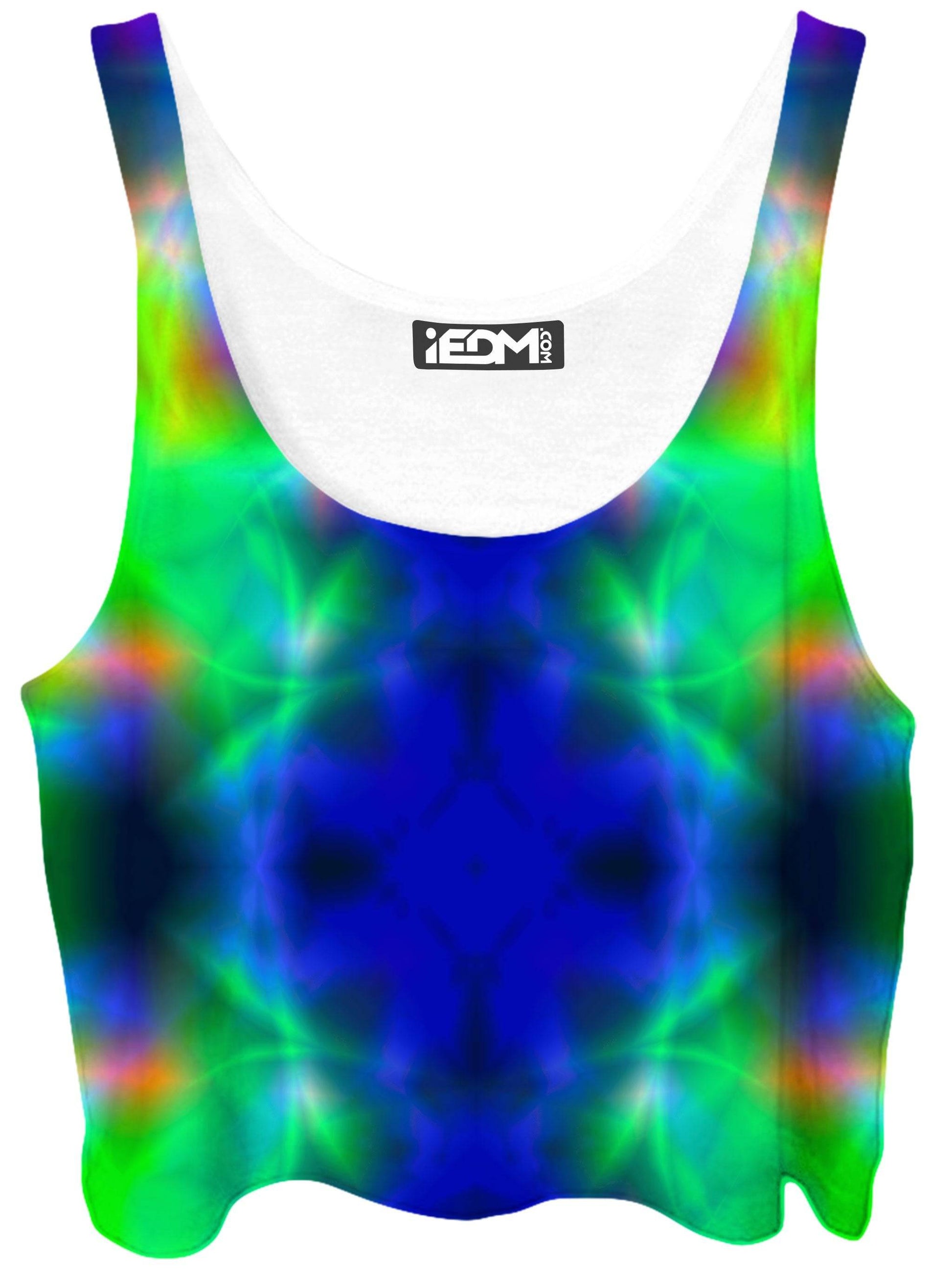 Nuclear Melt Tie-Dye Crop Top, Yantrart Design, | iEDM