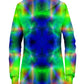 Nuclear Melt Tie-Dye Hoodie Dress, Yantrart Design, | iEDM
