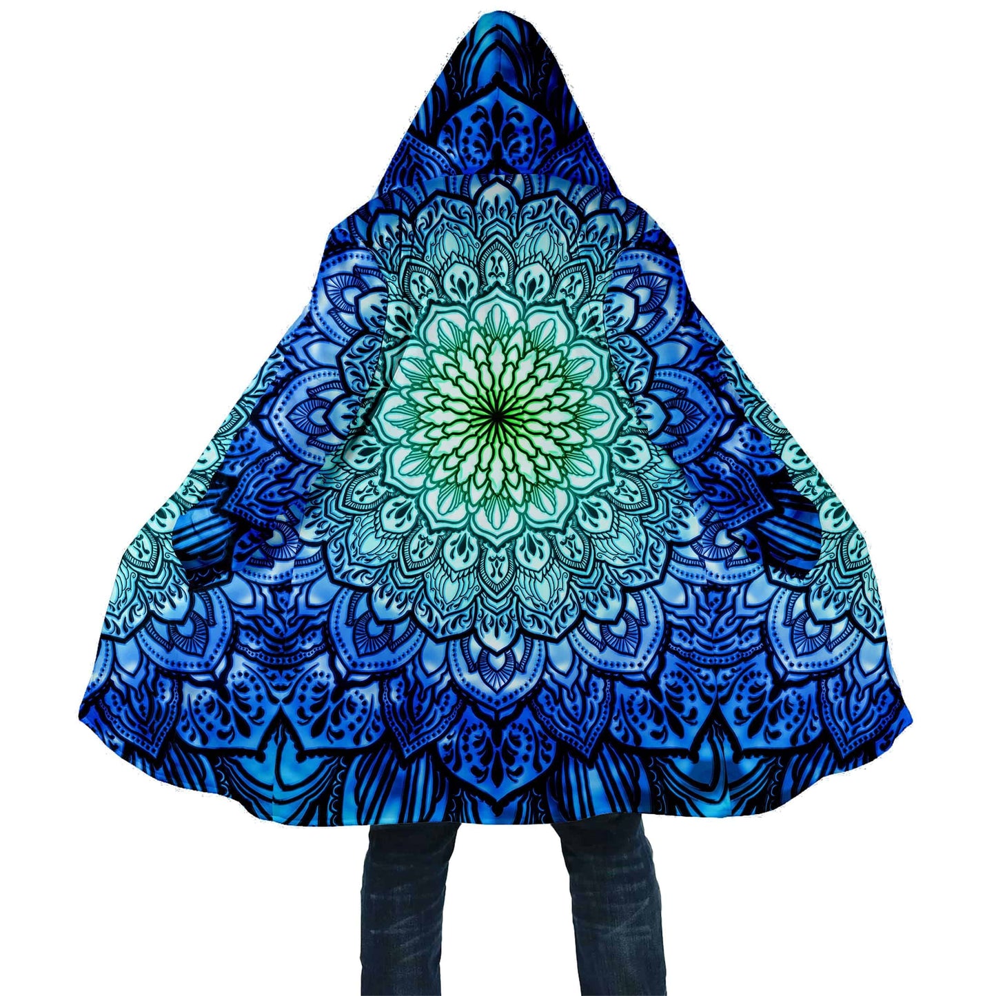 Ornate Mandala Blue Cloak, Yantrart Design, | iEDM