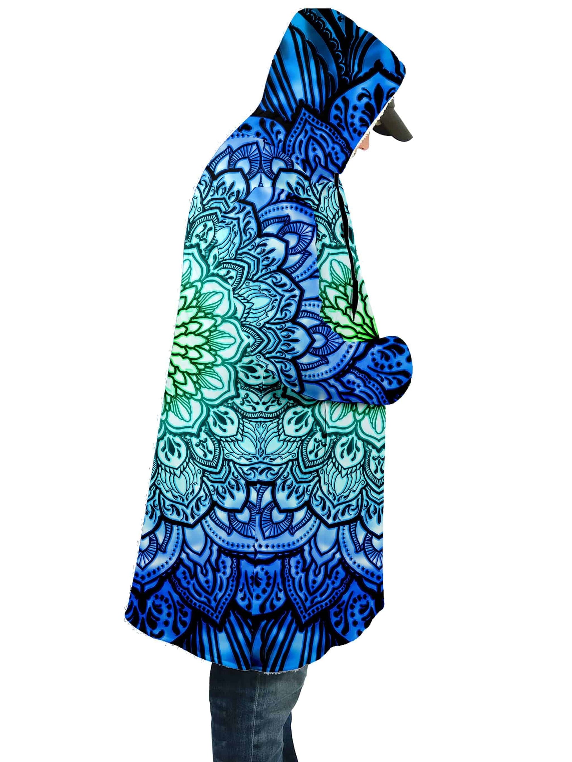 Ornate Mandala Blue Cloak, Yantrart Design, | iEDM