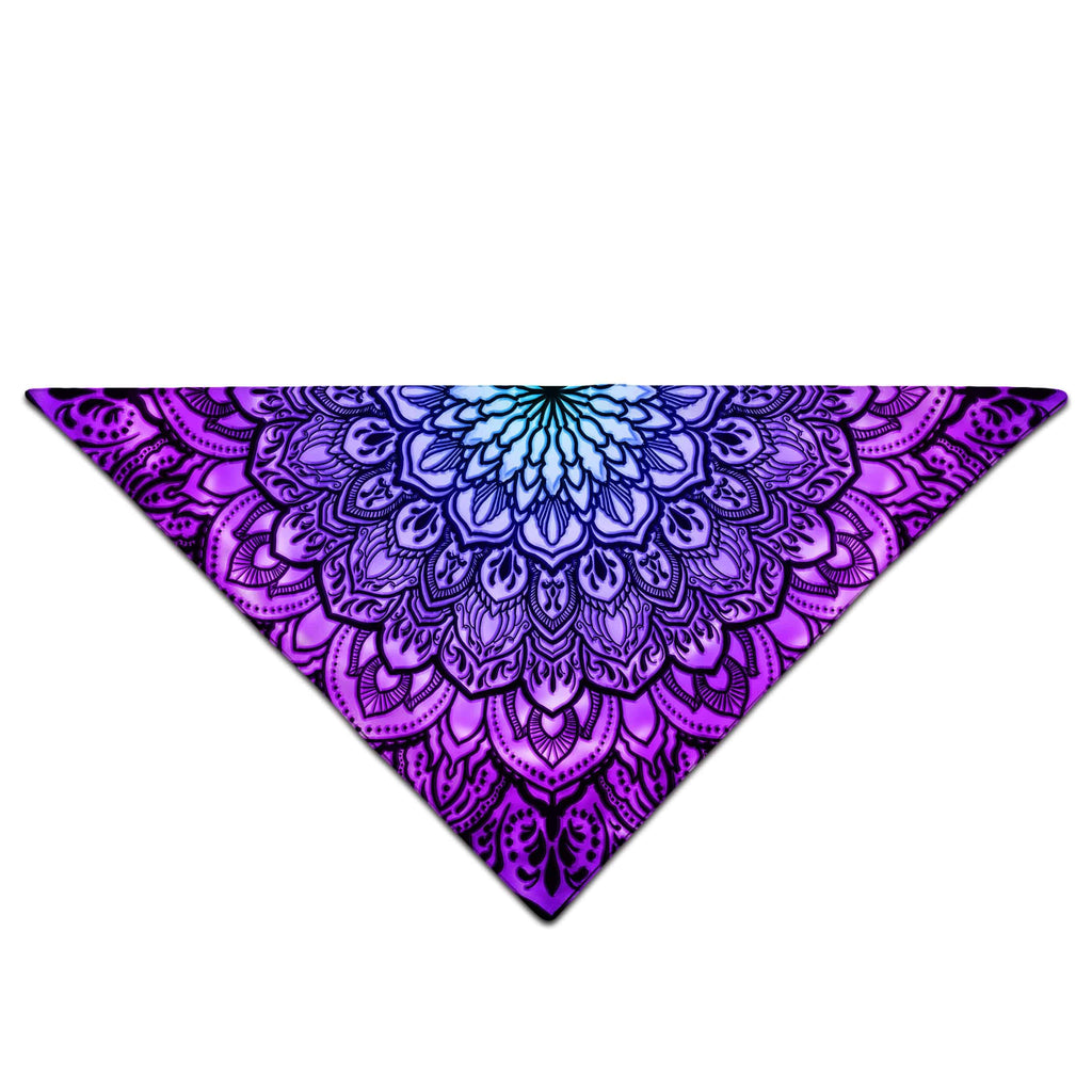 Ornate Mandala Purple Bandana, Yantrart Design, | iEDM