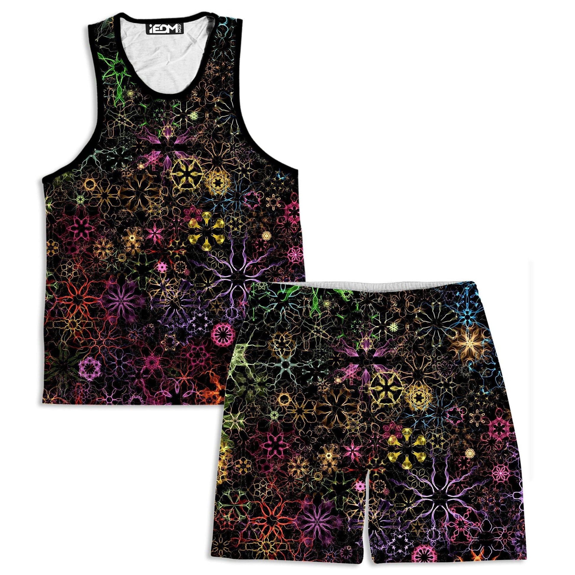 Psy Constellation Tank and Shorts Combo, Yantrart Design, | iEDM