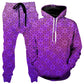 Psy Mosik Magenta Hoodie and Joggers Combo, Yantrart Design, | iEDM