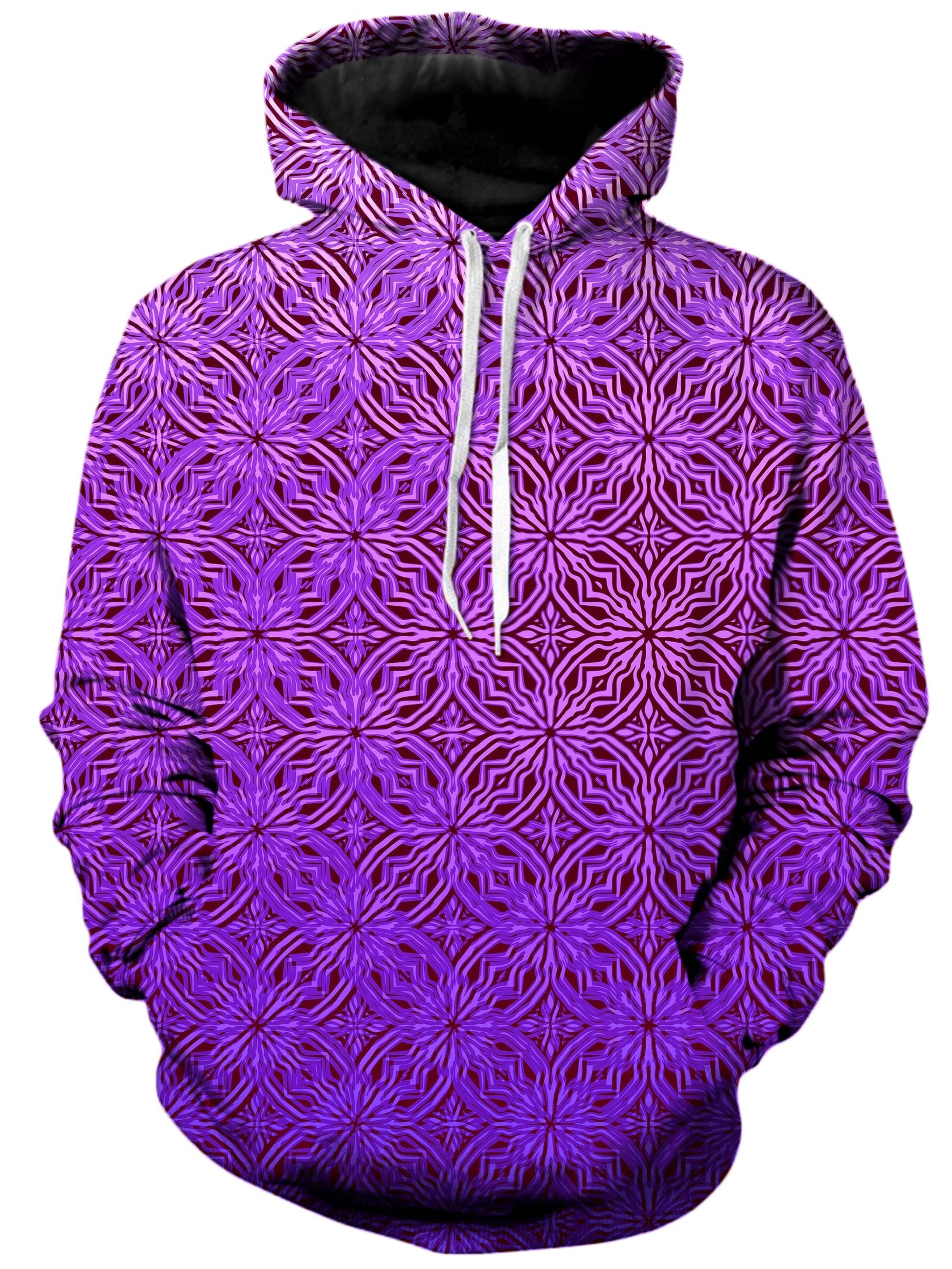 Psy Mosik Magenta Hoodie and Joggers Combo, Yantrart Design, | iEDM