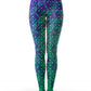 Psy Mosik Sea Hoodie Dress and Leggings Combo, Yantrart Design, | iEDM