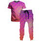 Psy Mosik Starburst T-Shirt and Joggers Combo, Yantrart Design, | iEDM