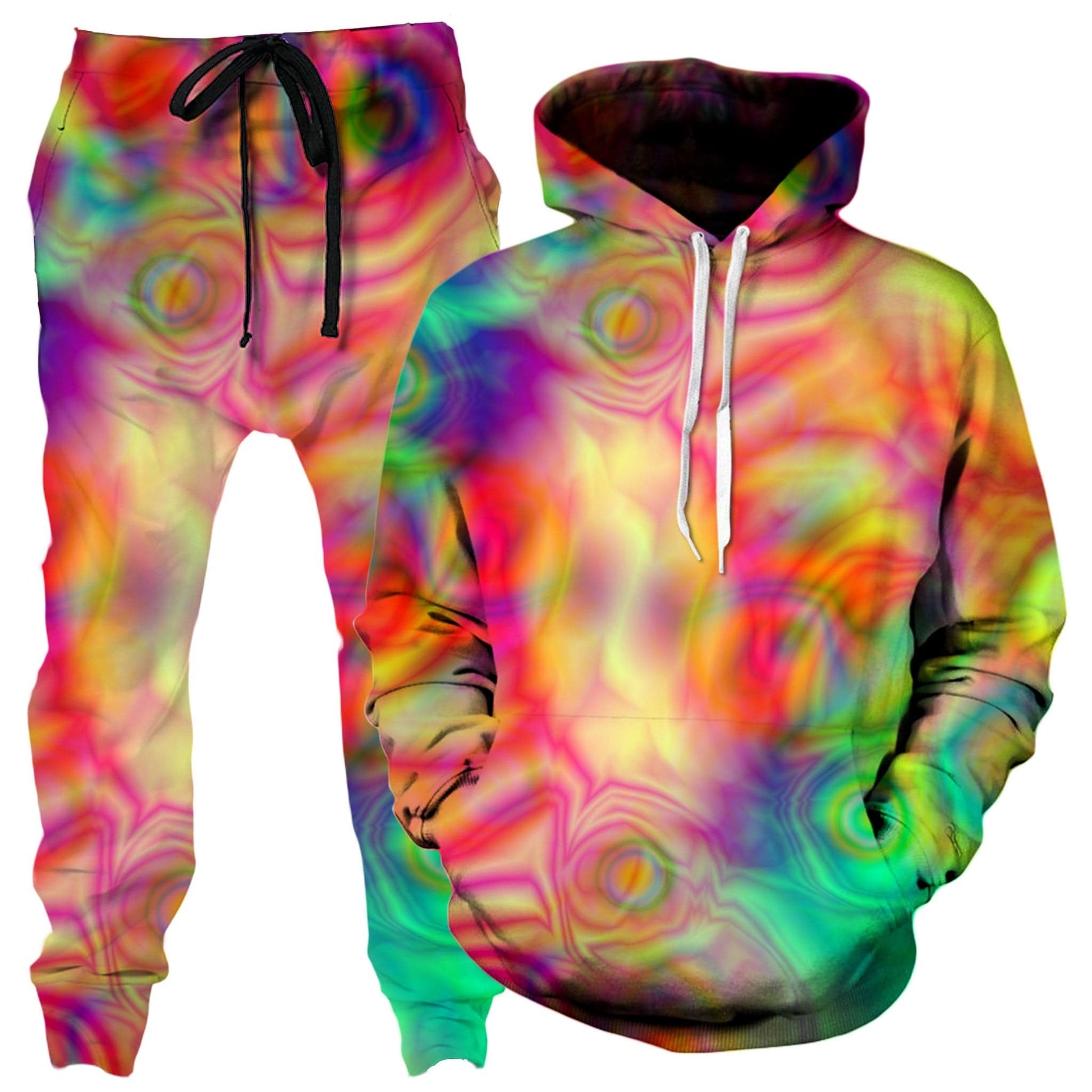 Psychedelic Dream Hoodie and Joggers Combo, Yantrart Design, | iEDM