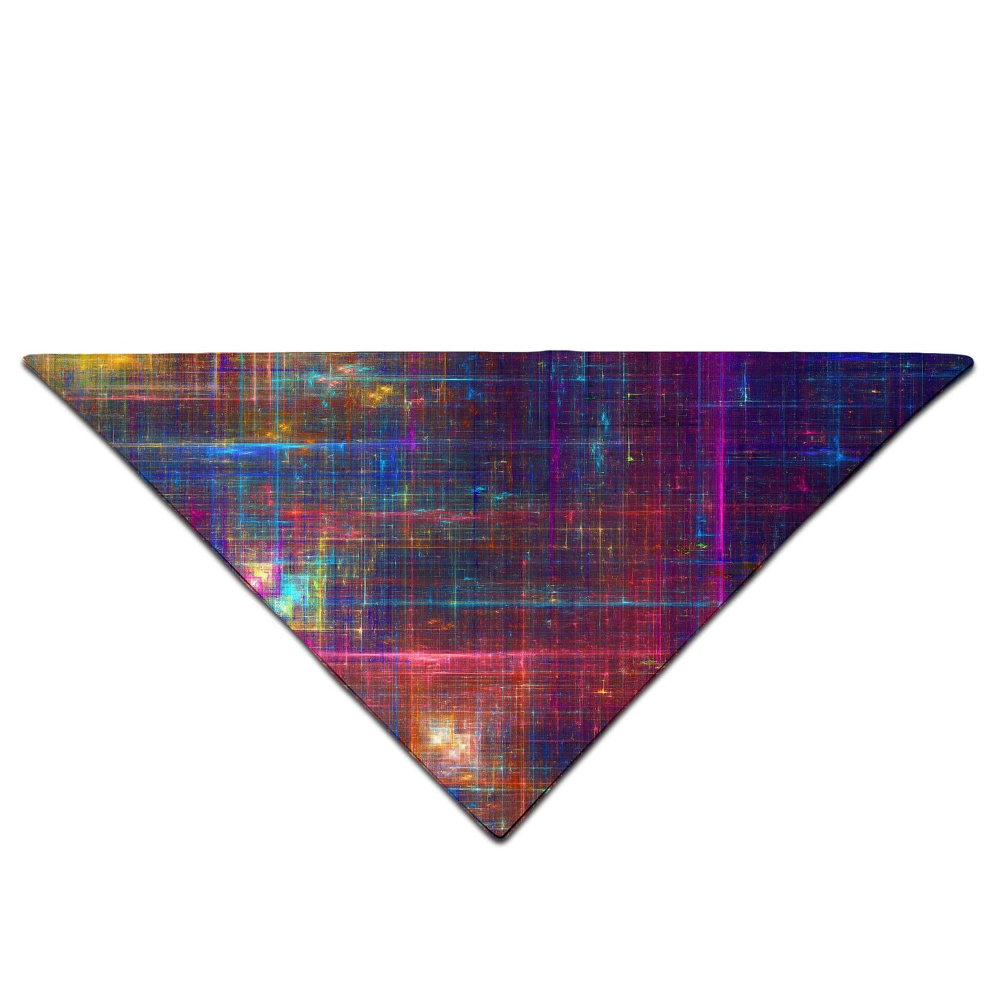 Psychedelic Matrix Rainbow Bandana, Yantrart Design, | iEDM