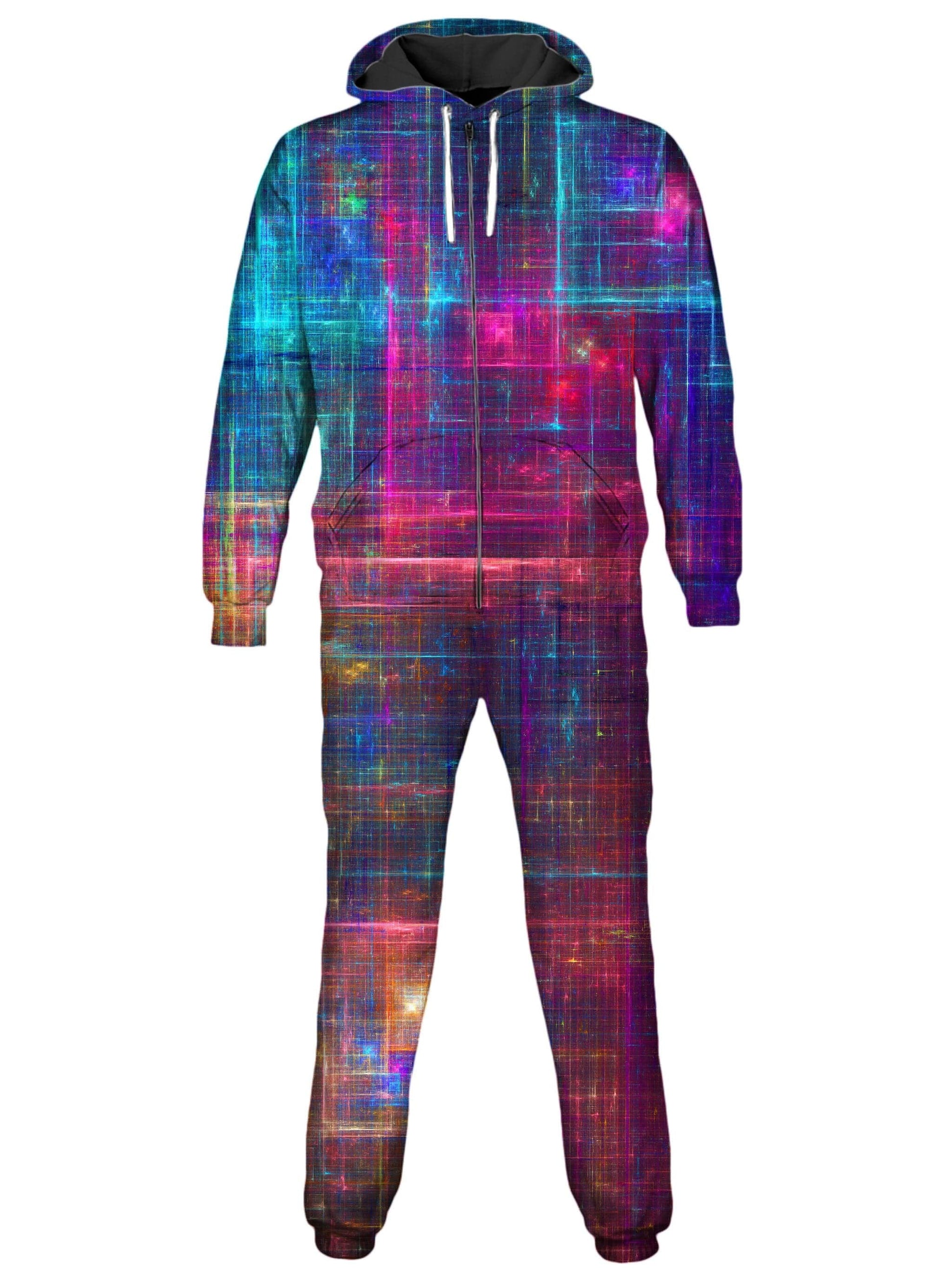 Psychedelic Matrix Rainbow Onesie, Yantrart Design, | iEDM