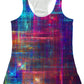 Psychedelic Matrix Rainbow Women's Tank, Yantrart Design, | iEDM