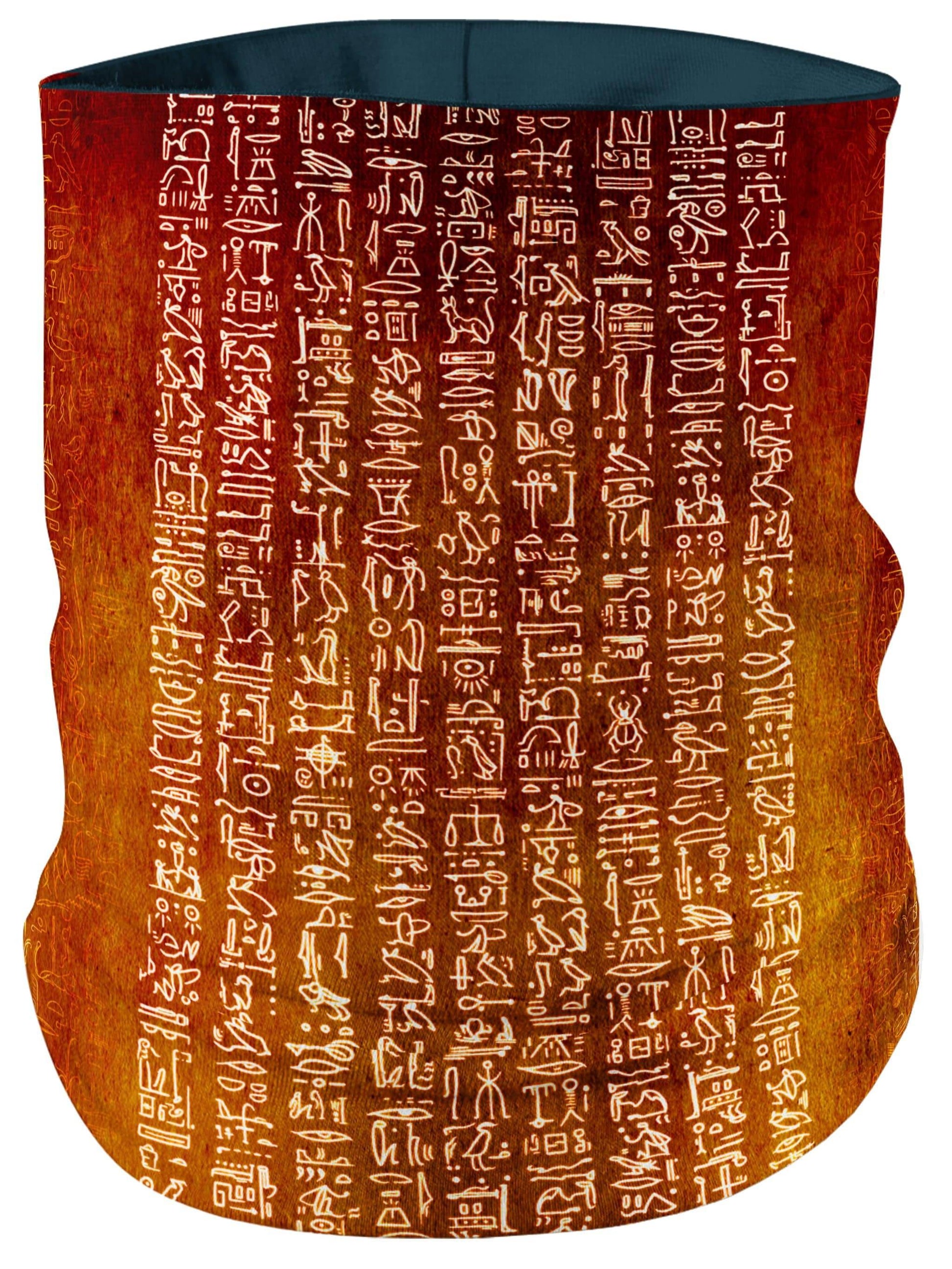 Time Warp Hieroglyph Bandana Mask, Yantrart Design, | iEDM