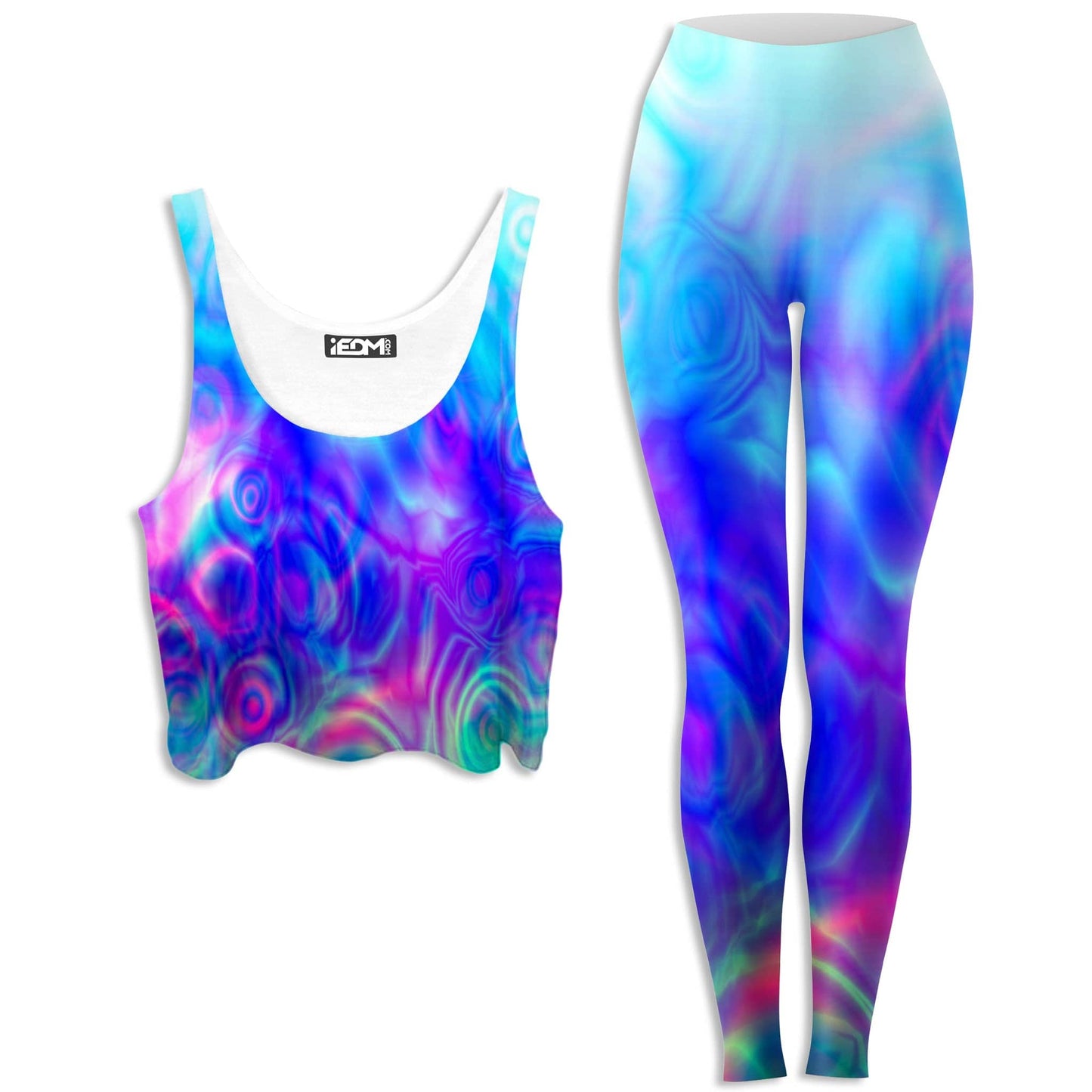 Tundra Candy Crop Top and Leggings Combo, Yantrart Design, | iEDM