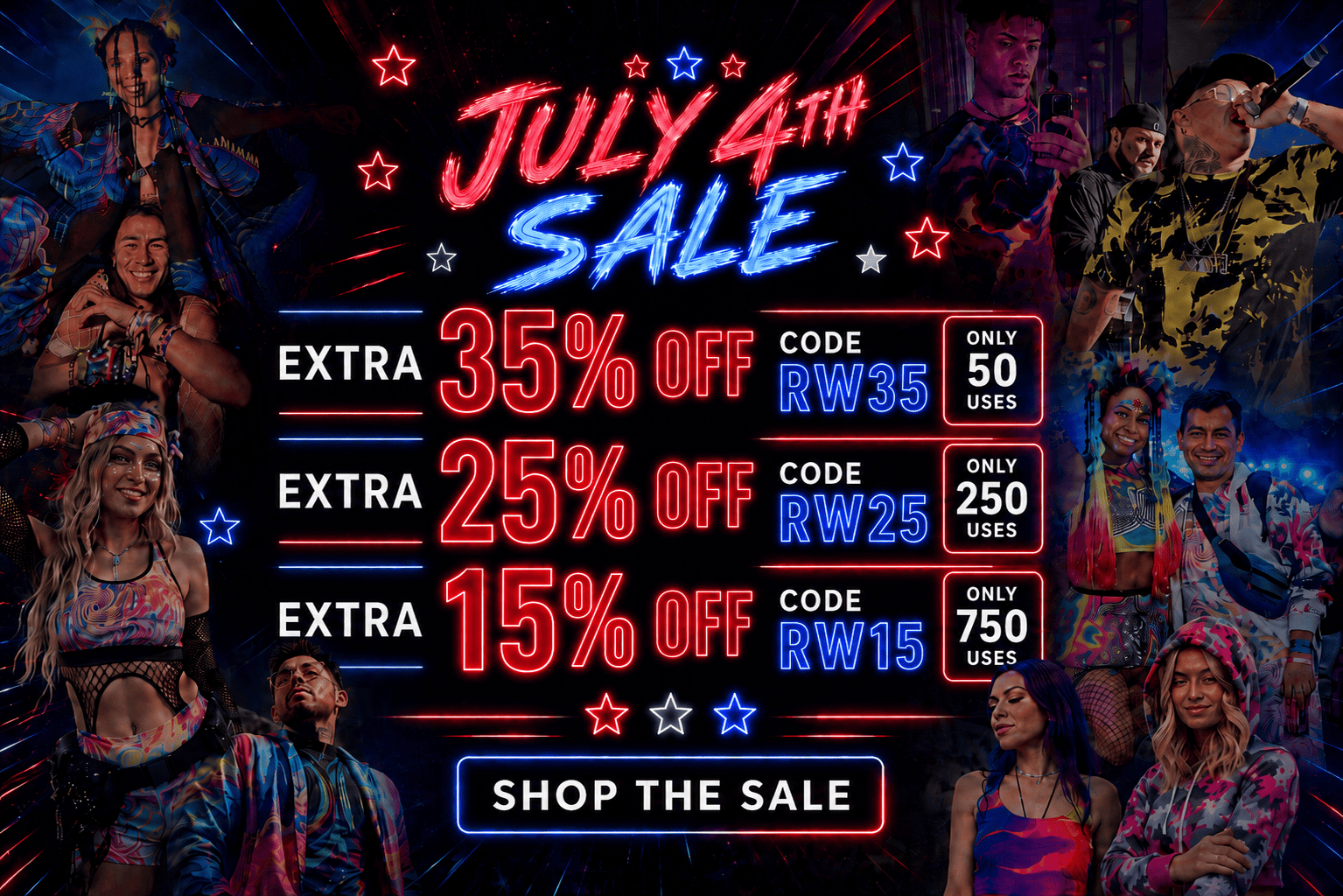 July 4th Sale