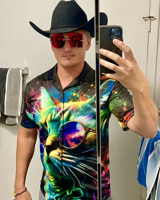 Allen wearing iEDM